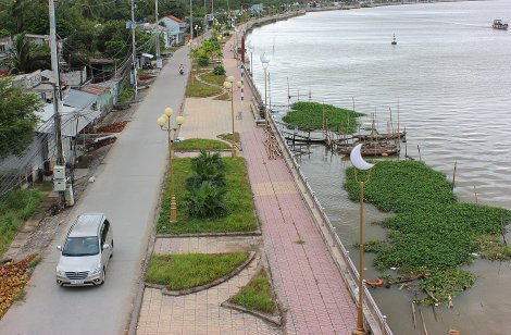 Kiến nghị giãn tiến độ thực hiện Dự án Kè bờ sông Cần Thơ - Ứng phó biến đổi khí hậu