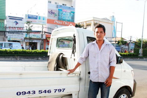 Nở rộ dịch vụ vận chuyển nhà