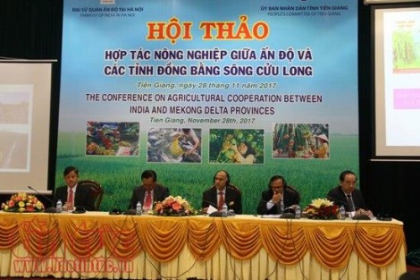 Hợp tác nông nghiệp giữa Ấn Độ với các tỉnh Đồng bằng sông Cửu Long