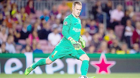 Ter Stegen - “Điểm tựa”cho Barcelona
