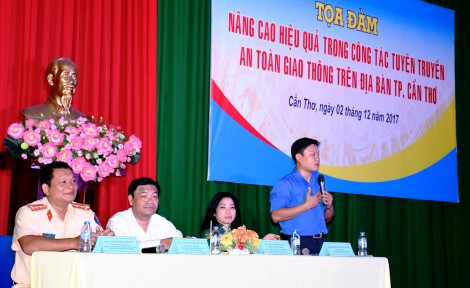 Nỗ lực tuyên truyền an toàn giao thông trong học sinh, sinh viên