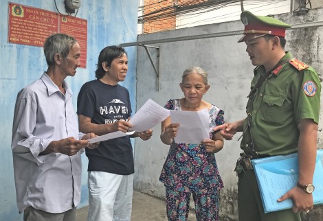 Phòng, chống tội phạm từ “tai mắt” nhân dân