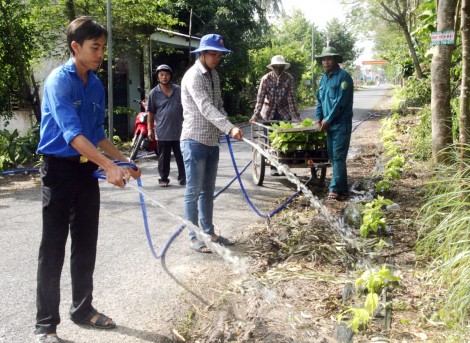 Chung sức xây dựng nông thôn mới