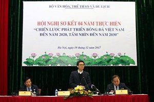 Phó Thủ tướng yêu cầu đối thoại về Bóng đá Việt Nam