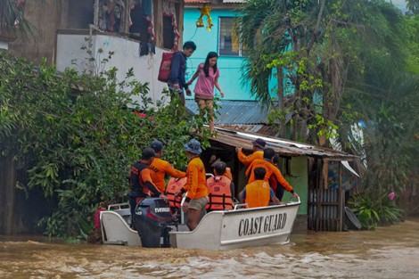 Bão Tembin

gây thiệt hại nặng

tại Philippines