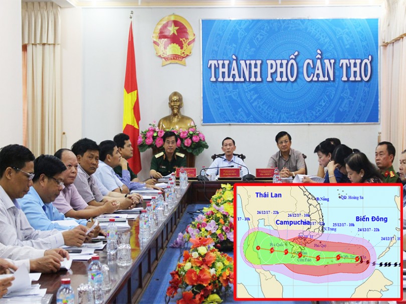 Không chủ quan, lơ là trong công tác ứng phó bão Tembin