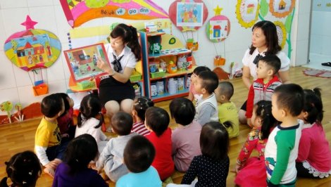 Tuyển sinh ngành trung cấp Sư phạm Mầm non