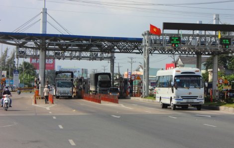 Giảm giá dịch vụ cho các phương tiện vùng lân cận trạm BOT Cần Thơ- Phụng Hiệp