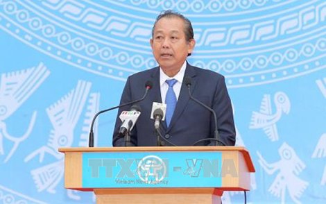 Phó Thủ tướng Thường trực Chính phủ Trương Hòa Bình phát động ra quân Năm An toàn giao thông 2018