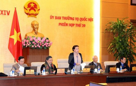 Khai mạc Phiên họp thứ 20, Ủy ban Thường vụ Quốc hội cho ý kiến về 3 dự án Luật