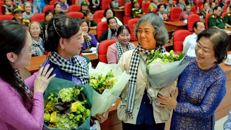 Họp mặt các nữ cựu chiến binh nhân kỷ niệm 50 năm 
Cuộc tổng tiến công và nổi dậy Xuân Mậu Thân