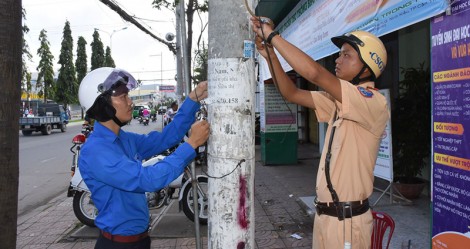 [Ninh Kiều] Chuyển biến tích cực trong đảm bảo an toàn giao thông