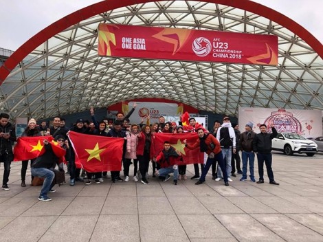 Đề nghị Trung Quốc dành hỗ trợ đặc biệt cho cổ động viên U23 Việt Nam