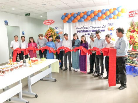 Pharmaq khánh thành Phòng thí nghiệm chẩn đoán mới tại KVIP