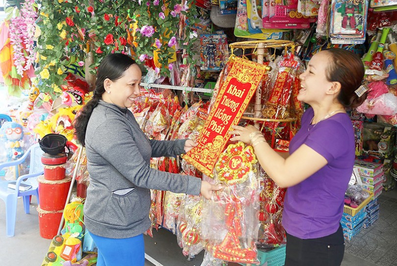Làm đẹp nhà cửa đón Tết