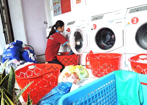 Khởi nghiệp với dịch vụ giặt ủi