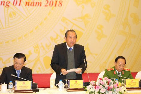 Tập trung cao điểm tấn công, trấn áp tội phạm, đảm bảo cuộc sống bình yên cho nhân dân