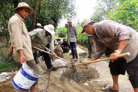 “Hài hòa” sức dân

xây dựng nông thôn mới