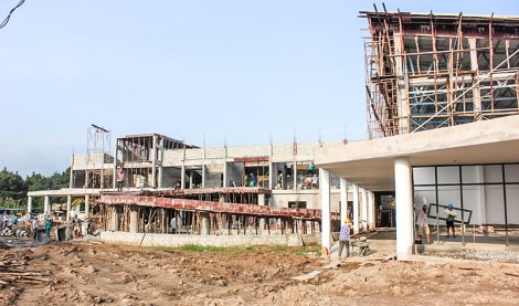 Đảm bảo tiến độ công trình Trường Dạy nghề

cho người khuyết tật