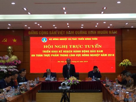 Triển khai kế hoạch hành động bảo đảm an toàn thực phẩm trong lĩnh vực nông nghiệp năm 2018
