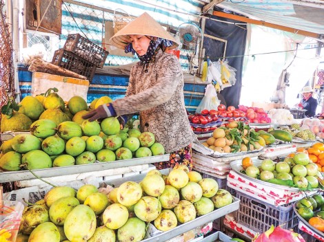 “Đa sắc” mâm ngũ quả ngày Tết