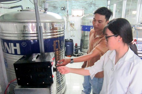 Nâng cao chất lượng nước uống bằng công nghệ mới