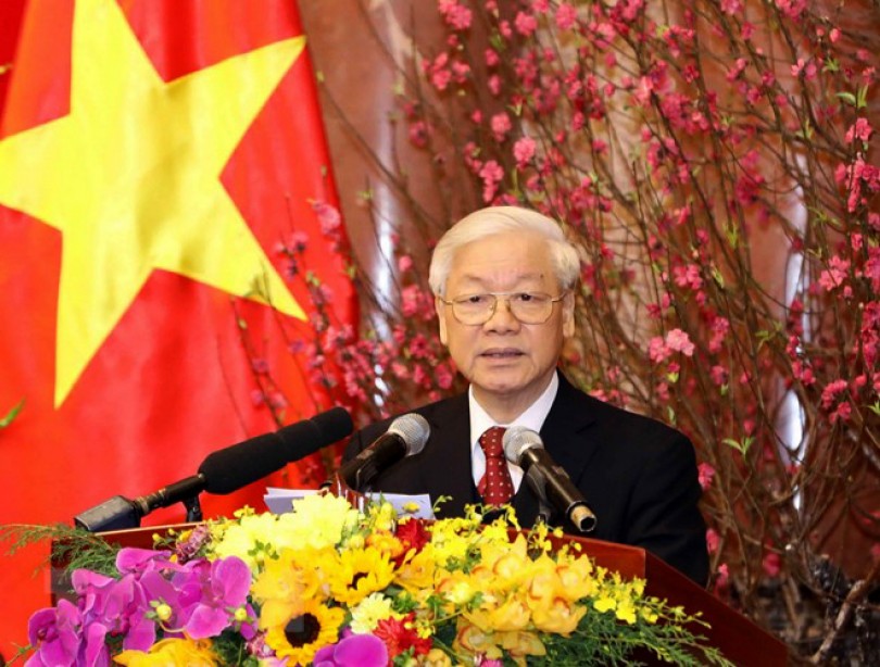 Tổng Bí thư Nguyễn Phú Trọng: Chung sức, đồng lòng, tiếp tục vững bước trên con đường đổi mới