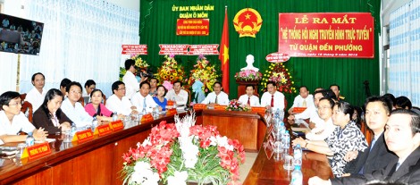 Tạo đột phá trong công tác

cải cách hành chính
