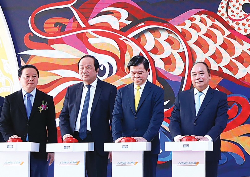 Thủ tướng Nguyễn Xuân Phúc phát lệnh khởi công Dự án Tổ hợp hóa dầu miền Nam