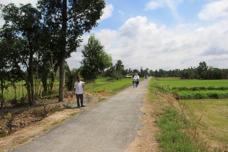 Nông dân hiến đất trị giá trên 9 tỷ đồng