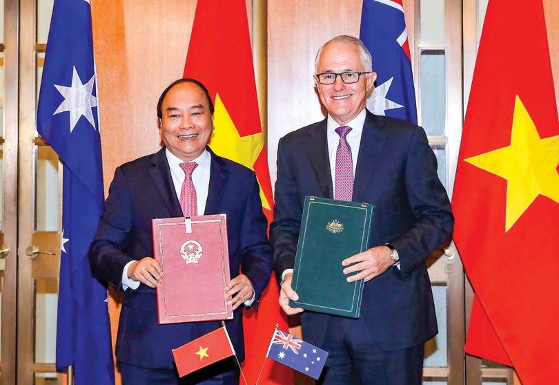 Việt Nam, Australia thiết lập quan hệ Đối tác chiến lược