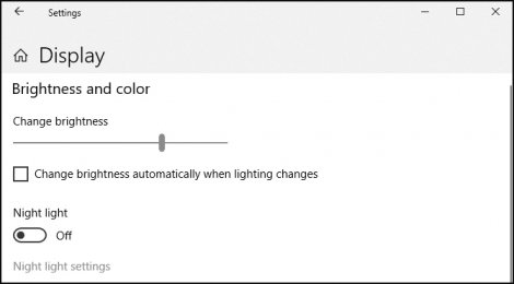 “Làm chủ” ánh sáng màn hình trong Windows 10