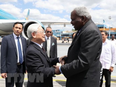 Tổng Bí thư Nguyễn Phú Trọng thăm cấp Nhà nước Cộng hòa Cuba