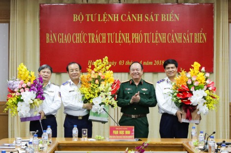 Thiếu tướng Nguyễn Văn Sơn phụ trách Tư lệnh Cảnh sát biển