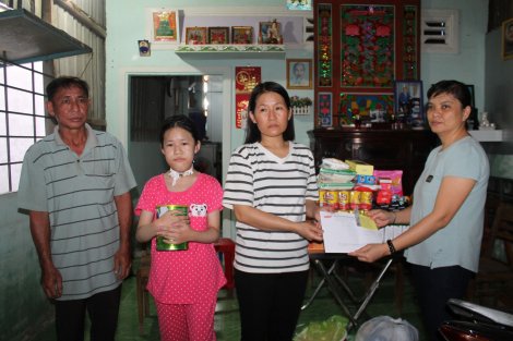 Bạn đọc giúp đỡ bé Nguyễn Huỳnh Bảo Trân