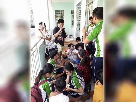 Nhiều sân chơi bổ ích cho học sinh