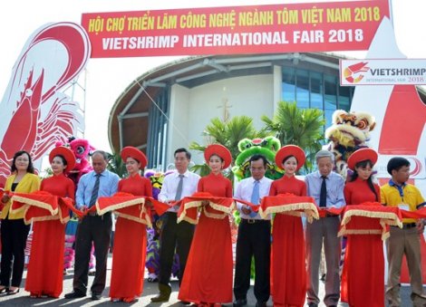 Bạc Liêu: Khai mạc Hội chợ triển lãm công nghệ ngành tôm lần thứ 2