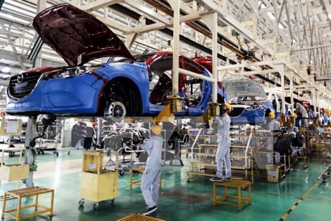 Sản lượng bán ra của ô tô lắp ráp trong nước

đạt 17.910 xe