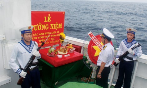 Nghĩa trang "đặc biệt" giữa ngàn khơi