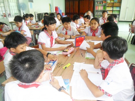 Hiệu quả từ mô hình mới tại Trường Tiểu học Trà An