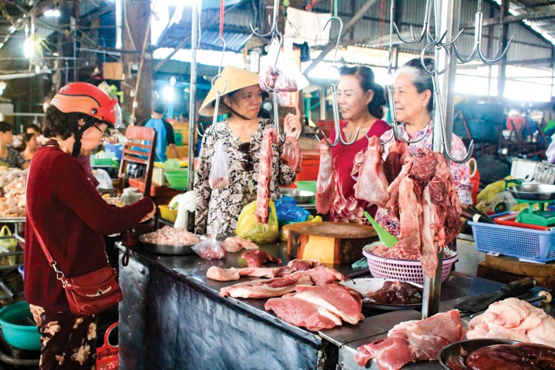 Thực phẩm tươi sống tăng giáKhông khan hàng