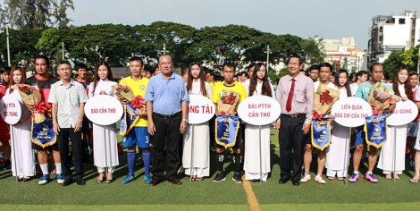 Khởi tranh Vòng loại Giải Bóng đá các Cơ quan báo chí toàn quốc - Press Cup 2018 khu vực Tây Nam bộ