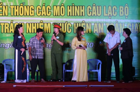 Xây dựng đội ngũ tuyên truyền viên nòng cốt thực hiện an toàn giao thông