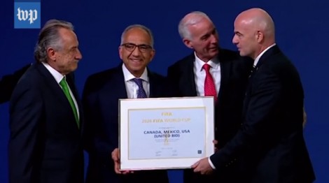 World Cup 2026 tổ chức ở 3 quốc gia