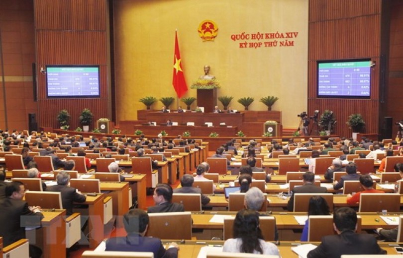 Kỳ họp thứ năm Quốc hội Khóa XIV bế mạc sau 21 ngày làm việc