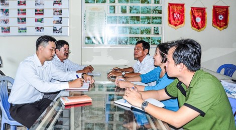 Tăng cường kiểm tra, giám sát,

góp phần xây dựng, chỉnh đốn Đảng