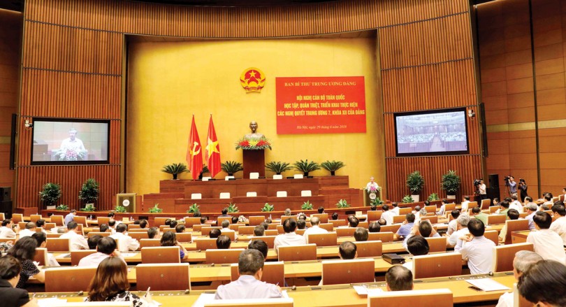 Các cấp, các ngành, đoàn thể phải đề ra chương trình hành động thực hiện nghiêm túc, hiệu quả các Nghị quyết Trung ương 7 khóa XII