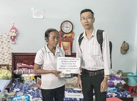 Thầy giáo có tấm lòng thiện nguyện