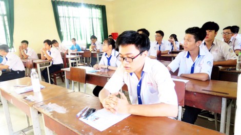 Cần siết chặt tổ chức thi và chấm thi