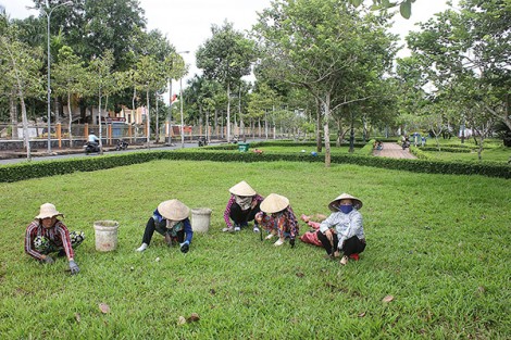 Thới Lai từng bước thay đổi diện mạo đô thị